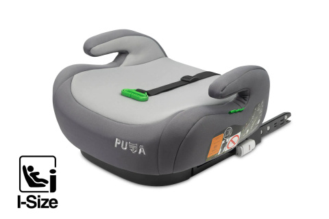 PUMA i-Size Caretero Fotelik samochodowy Podstawka Isofix 15-36 kg - Grey