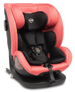 SECURO i-Size Caretero Obrotowy fotelik samochodowy Isofix 0-36 kg 40-150 cm - Dirty Pink