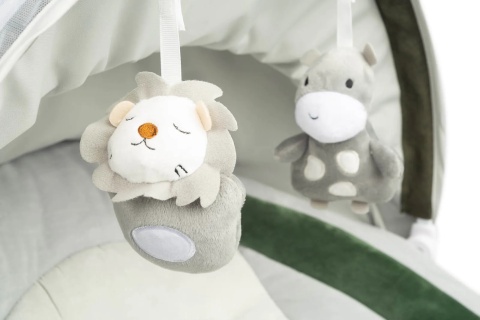 OPTI Caretero Bujaczek leżaczek elektryczny do 9 kg - Green