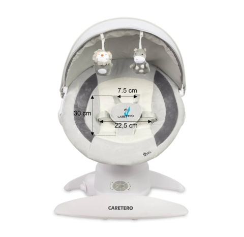 OPTI Caretero Bujaczek leżaczek elektryczny do 9 kg - Green