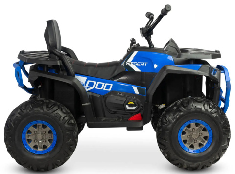 TERRA TOYZ Quad terenowy na akumulator 4x35 W do 50 kg - Blue