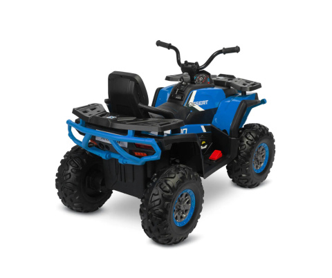 TERRA TOYZ Quad terenowy na akumulator 4x35 W do 50 kg - Blue
