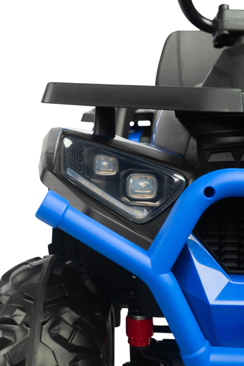 TERRA TOYZ Quad terenowy na akumulator 4x35 W do 50 kg - Blue