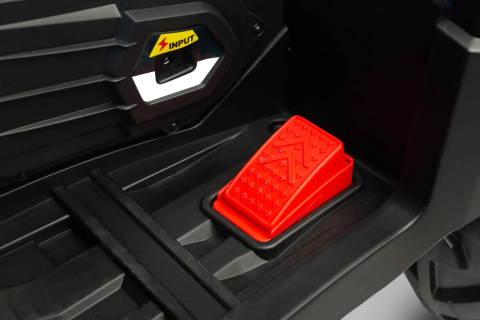 TERRA TOYZ Quad terenowy na akumulator 4x35 W do 50 kg - Blue