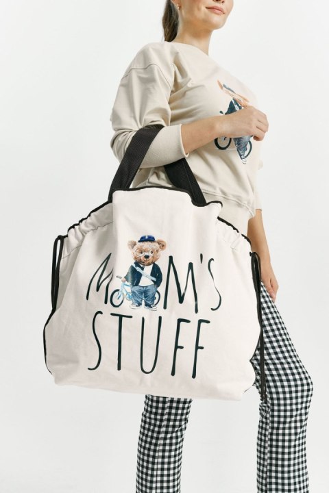 CEBA 868-132-686 Torba Women's Stuff Bag Fluffy Puffy Bart beżowy