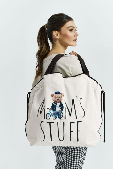 CEBA 868-132-686 Torba Women's Stuff Bag Fluffy Puffy Bart beżowy