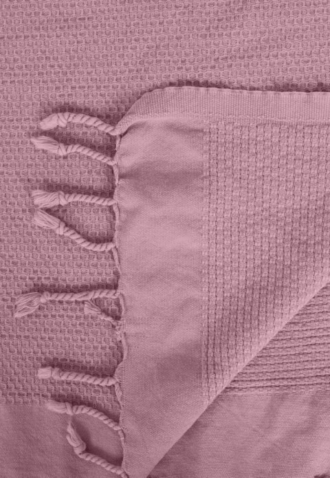 CEBA 869-000-130 Kocyk wielofunkcyjny bawełniany denim (90x85) pink*