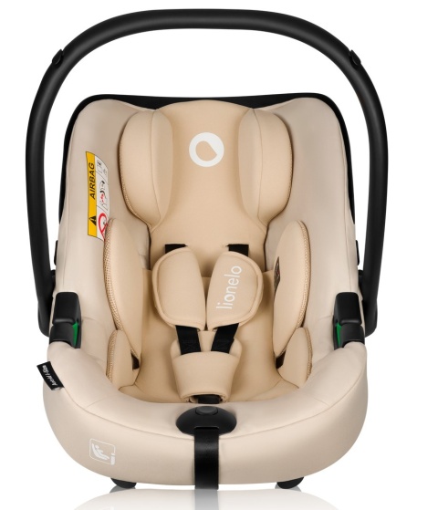 ASTRID I-Size Lionelo fotelik samochodowy 0-13 kg - Beige Sand