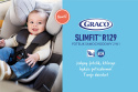 SLIMFIT R129 i-Size Graco fotelik samochodowy 0-36 kg od urodzenia do 145 cm - Cambridge