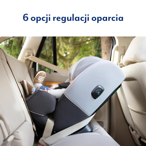 SLIMFIT R129 i-Size Graco fotelik samochodowy 0-36 kg od urodzenia do 145 cm - Midnight