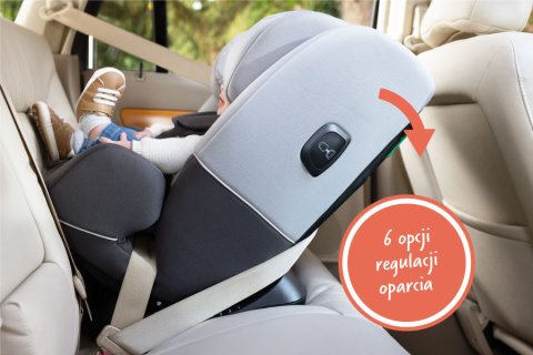 SLIMFIT R129 i-Size Graco fotelik samochodowy 0-36 kg od urodzenia do 145 cm - Midnight