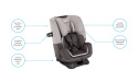 SLIMFIT R129 i-Size Graco fotelik samochodowy 0-36 kg od urodzenia do 145 cm - Midnight