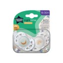 TOMMEE TIPPEE TTP43340094 Smoczki uspokajające NIGHT TIME 18-36m mix 2pak