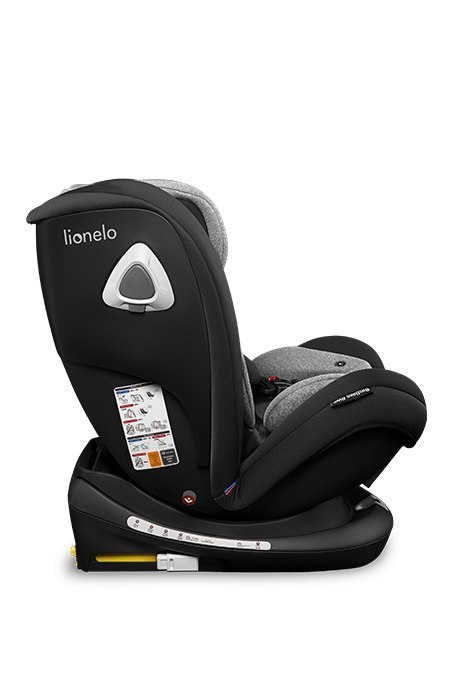 LIONELO Fotelik samochodowy Bastiaan RWF I-SIZE black carbon