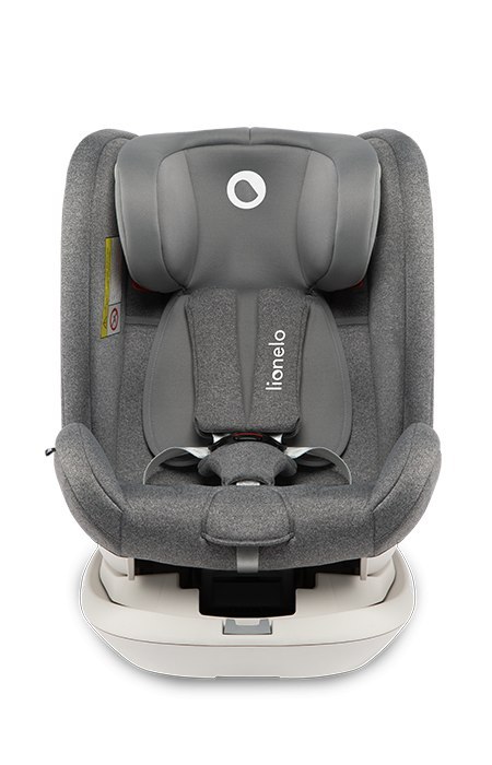LIONELO Fotelik samochodowy Bastiaan RWF I-SIZE grey stone