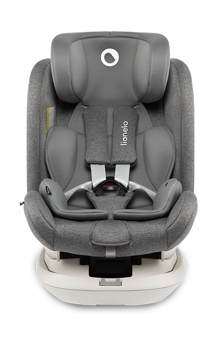 LIONELO Fotelik samochodowy Bastiaan RWF I-SIZE grey stone