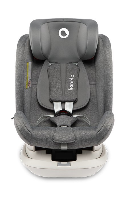 LIONELO Fotelik samochodowy Bastiaan RWF I-SIZE grey stone