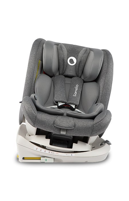 LIONELO Fotelik samochodowy Bastiaan RWF I-SIZE grey stone