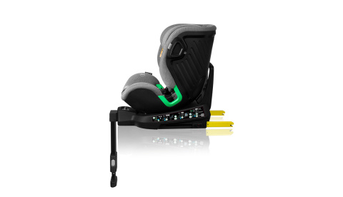 HARMONY i-Size Lionelo Obrotowy fotelik samochodowy 40-150 cm - Grey Concrete Bamboo