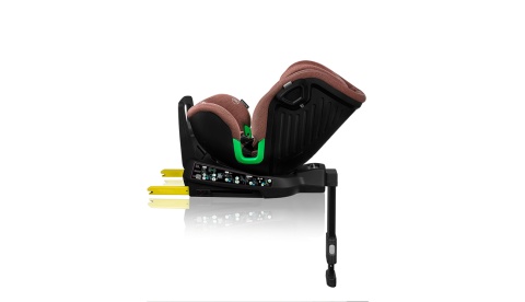 HARMONY i-Size Lionelo Obrotowy fotelik samochodowy 40-150 cm - Red Brick Bamboo