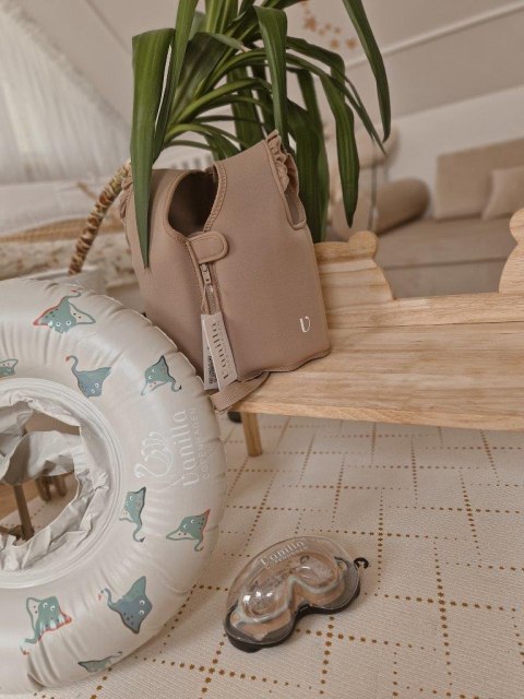 Koło do pływania Baby Skate Fish Oyster Grey