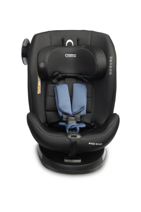 COMMO i-Size Caretero Obrotowy fotelik samochodowy Isofix 0-36 kg 40-150 cm - Navy