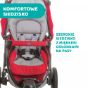 Chicco Trio Activ3 wózek dziecięcy 3w1 - BURGUNDY POWDER