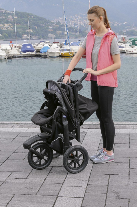 Chicco Trio Activ3 wózek dziecięcy 3w1 - Jet Black