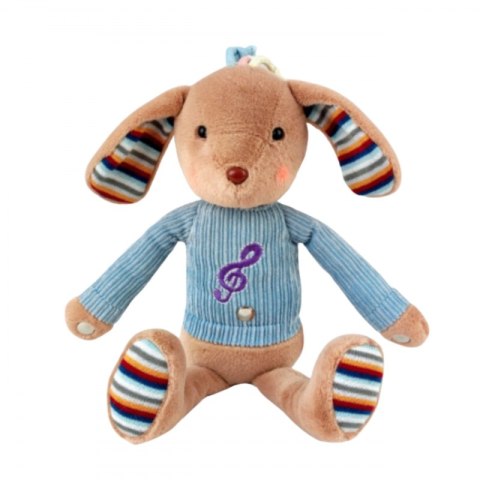 WOOPIE Interaktywny Piesek Przytulanka z Dźwiękiem i Światłem