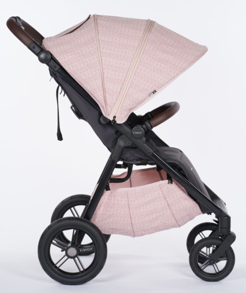 M4x Plus MAST Swiss Design wózek spacerowy do 22 kg, waży tylko 9,5kg koła HP - Rose