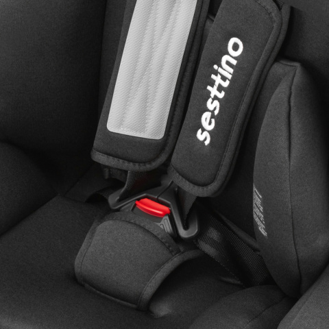 ROCKER PRO i-Size Sesttino 9-36 kg fotelik samochodowy 76-150cm do ok. 12 roku życia - Black