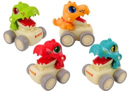 Autko Dinozaur Jeżdżący Z Napędem Auto Dla Najmłodszych MIX