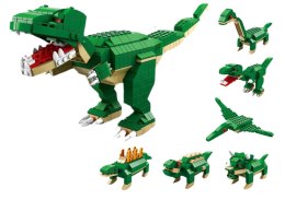 Klocki Konstrukcyjne Dinozaury 6w1 Zestaw DIY Dinozaur 1000 ele.