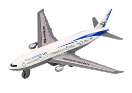 Samolot Pasażerski Napęd Frykcyjny Metalowy Biały