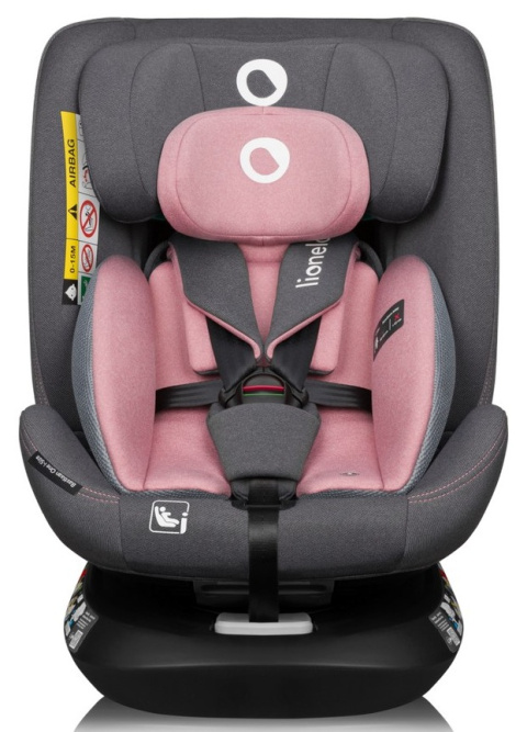 BASTIAAN ONE i-Size Obrotowy fotelik samochodowy 0-36 kg Isofix - Pink Rose