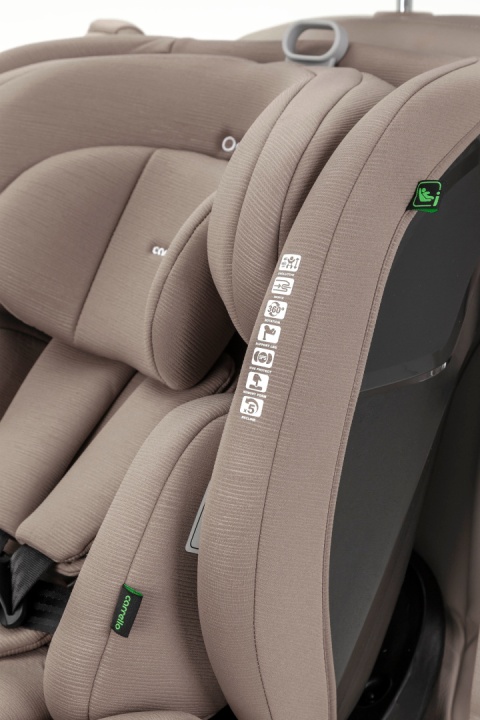 Octopus i-Size Carrello 40-150 cm obrotowy fotelik samochodowy CRL-16002 - Sandstone Beige