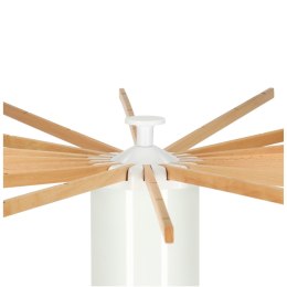 Suszarka na pranie bieliznę stojąca pionowa składany stojak na ubrania 112 x 112 cm