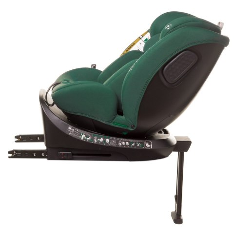 Fotelik Enzo-fix I-Size 40-150 cm dark green 4baby
