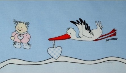 AlmaBaby Pościel Dziecięca - Zestaw 10 elementów Baldachim Tkanina 100x135