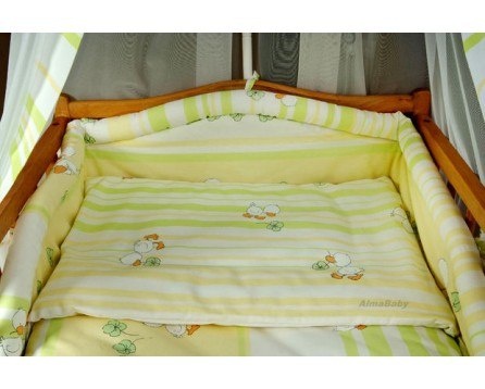 AlmaBaby Pościel Dziecięca - Zestaw 2 elementów (poszewka 90x120)