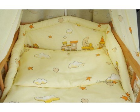 AlmaBaby Pościel Dziecięca - Zestaw 2 elementów (poszewka 90x120)