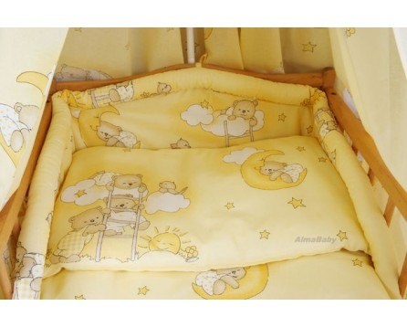 AlmaBaby Pościel Dziecięca - Zestaw 2 elementów (poszewka 90x120)