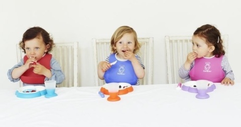 BABYBJ RN - talerzyki z łyżeczkami (2 komplety)