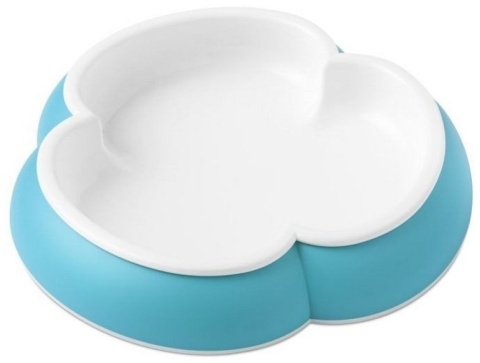 BABYBJ RN - talerzyki z łyżeczkami (2 komplety)