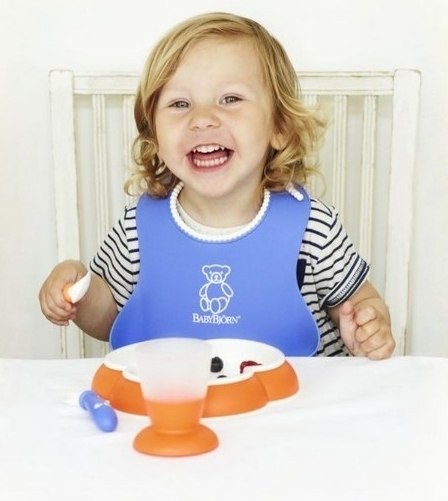 BABYBJ RN - talerzyki z łyżeczkami (2 komplety)