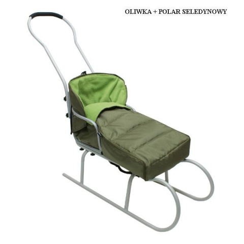 Mikrus SANKI " Baranie Rogi " z oparciem prowadnicą + śpiworek