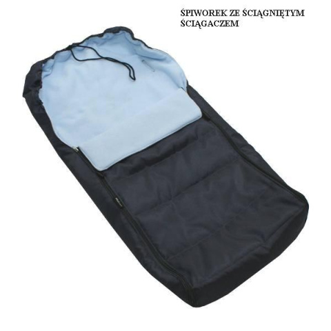 Mikrus SANKI " Baranie Rogi " z oparciem prowadnicą + śpiworek