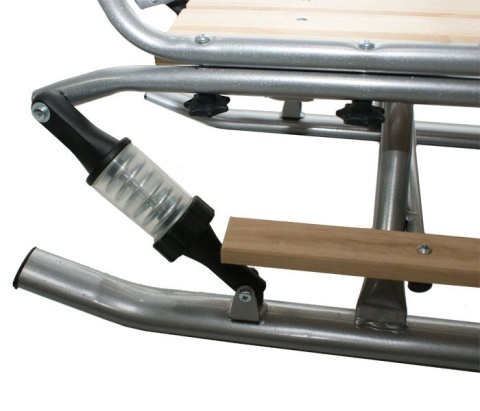 Mikrus Sanki SPORT amortyzacja + MATERAC (S+M) z oparciem prowadnicą