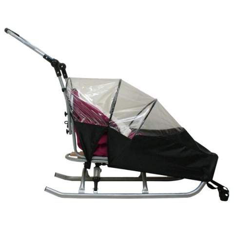 Mikrus UNIWERSALNA OSŁONA FOLIOWA do wszystkich rodzajów sanek z pchaczem