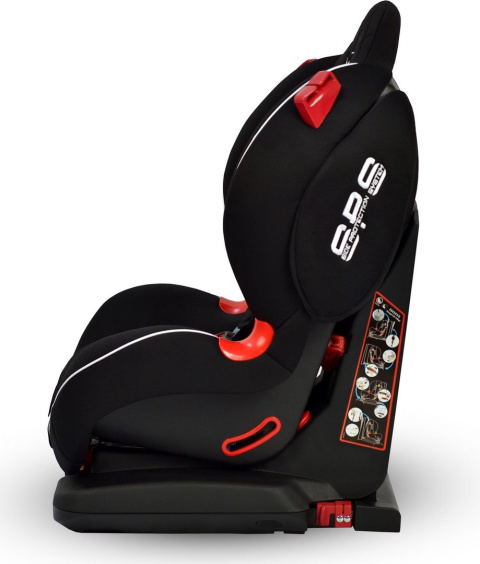 ZENITH ISOFIX 9-25 OMNI-PROTEK Fotelik Samochodowy CONECO - Black
